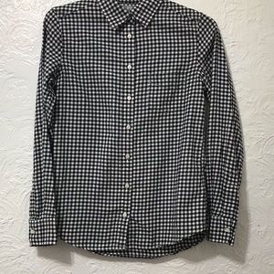 Uniqlo Flannel Shirt- Navy/ Small